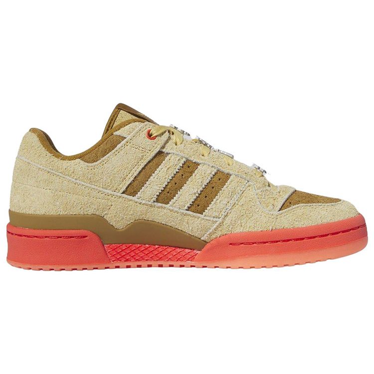 Доктор. Seuss x adidas Forum Low Max Мужские кроссовки Коричневый Овсяный Ярко-красный ID8896
