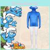 Cosplay Smurfs Season Costume Jumpsuit Animation Characters Halloween Party