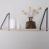 House Nordic Emma Shelf Black and Natural 444252