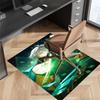1pc Genshin Impact characters3 Print Area Rug - Soft, Washable Non-Slip Indoor Mat for Office Chairs, Living Room, Home Office Decorative Rug