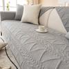 All-Cotton Sofa Cushion Four Seasons Universal Non-Slip Mat Nordic Simple Modern Leather Sofa Cover Solid Color Seat Cushion Cover Cloth