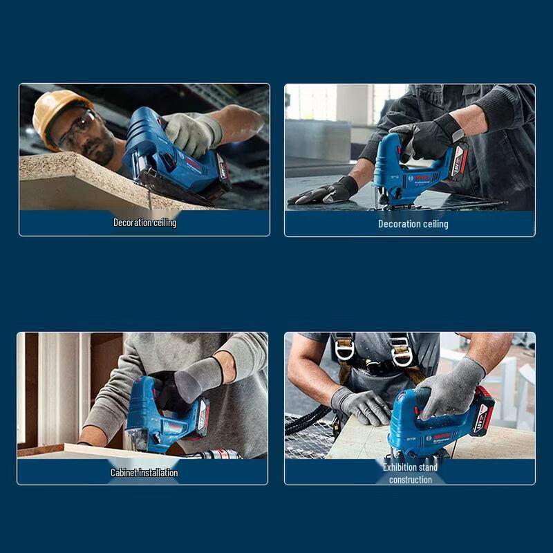 Bosch GST183-Li Cordless Brushless Jigsaw CN plug (adapter included)