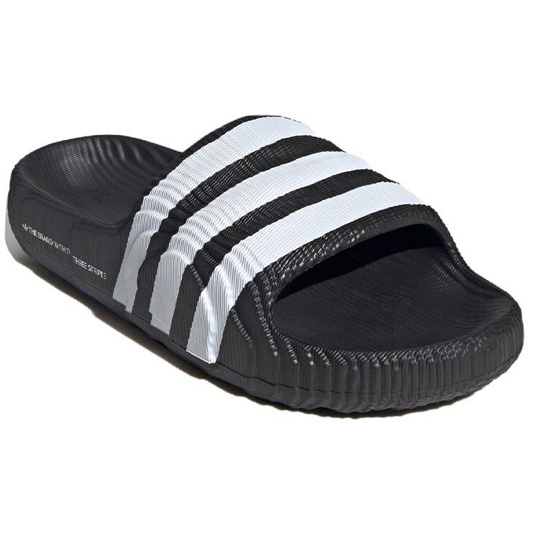 Adidas Adilette 22 Slide Black White Unisex Sneakers Core-Black Cloud-White IF3670