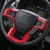 For F-150 ABS Steering Wheel Cover Trim For 2015- Ford F150, For 2017- F250 F350, For 2018- Ford Expedition