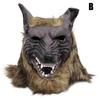 Halloween Horror Plush Wolf Gloves Mask Masquerade Halloween Party Costume Props Mask for Themed Party Supplies