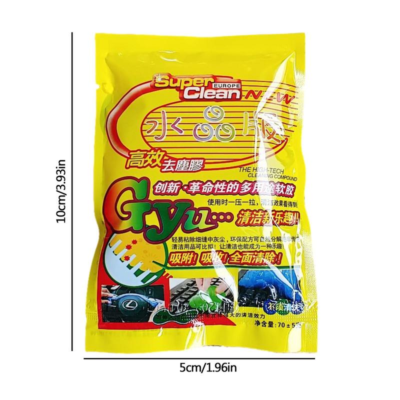 Универсальный гель-шпатлевка для детейлинга автомобиля 75 г Многоразовый гель-шпатлевка для удаления пыли с автомобиля Чистящие волшебные автомобильные аксессуары