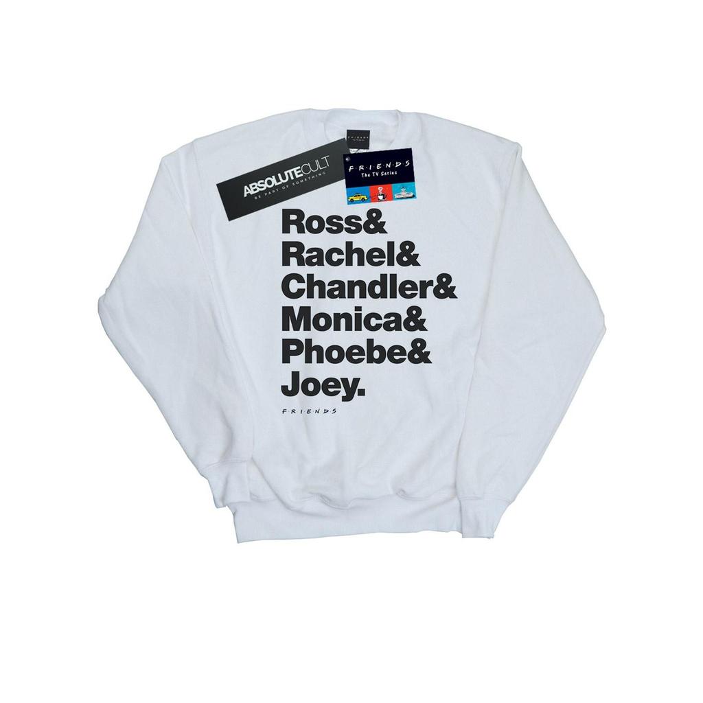 Friends Mens First Names Text Sweatshirt