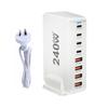 Быстрая зарядка Lightning 268 Вт GaN Многопортовый 240 Вт и 100 Вт PD Быстрое зарядное устройство