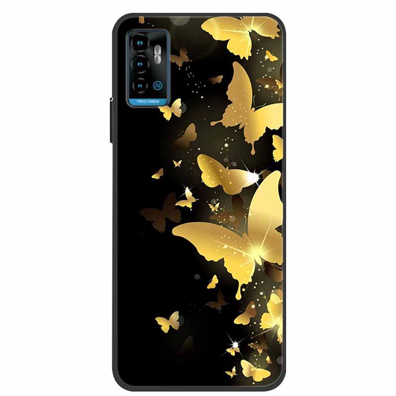 Для ZTE Blade A71 Чехол Силиконовая Задняя Крышка Чехол для Телефона Для ZTE Blade A71 Мягкие Чехлы для ZTE BladeA71 A 71 2021 Защитный Бампер