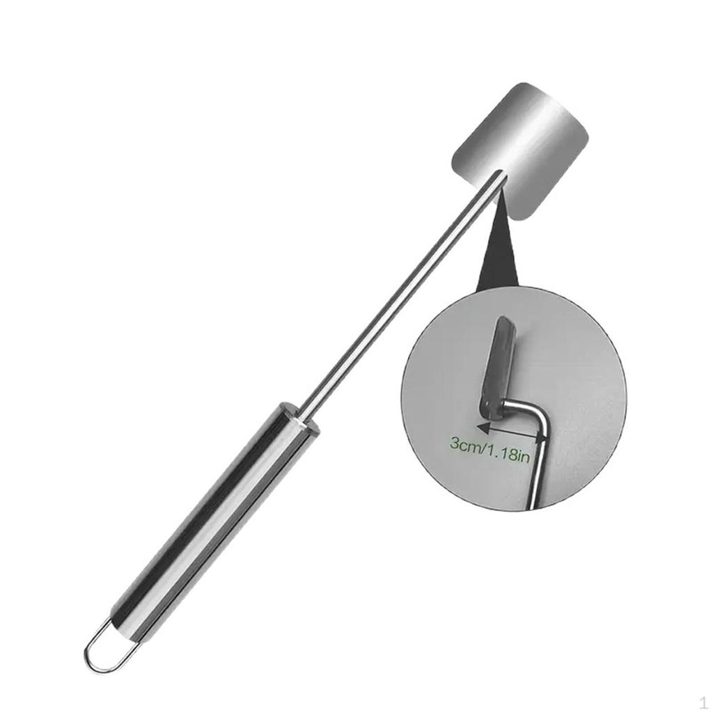 1 Corn Stainless Steel Thresher Cob Kitchen Gadget Multifunctional Accessory Ergonomic Handle