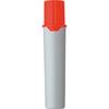 Mitsubishi Pencil Twin Pen Refill Fluorescent Pro-Quick Water-Based Ink, Orange, 10-Pack, PMR70K.4
