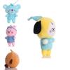 Плюшевая игрушка Bt21 Мягкая кукла Tata Mang Chimmy Rj Koya Cooky Shooky Van Kpop Bts
