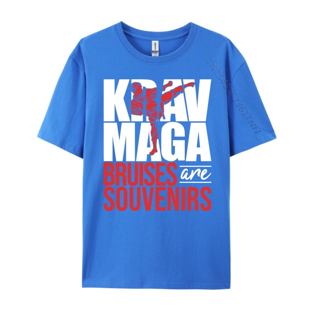 Krav Maga Bruises Are Souvenirs Israeli Self Defense Mma Graphic T Shirts Men Oversized Mens Gifts Printed On