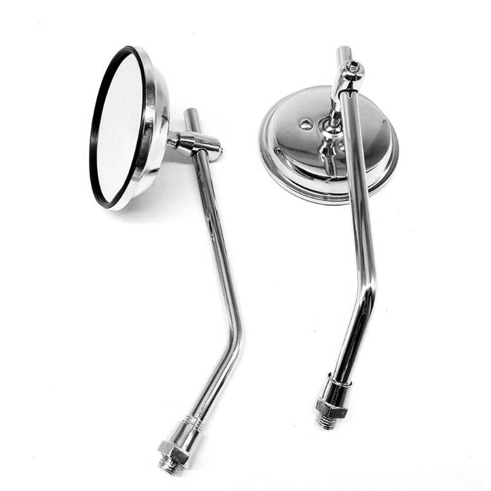 Зеркало заднего вида для мотоцикла, универсальные выпуклые зеркала заднего вида, поддержка вращения на 360 градусов для M10