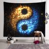 Гобелен в стиле бохо, мистика, красочный креативный дизайн, узор, гобелен, украшение для гостиной, спальни, фон, ткань, тапиз