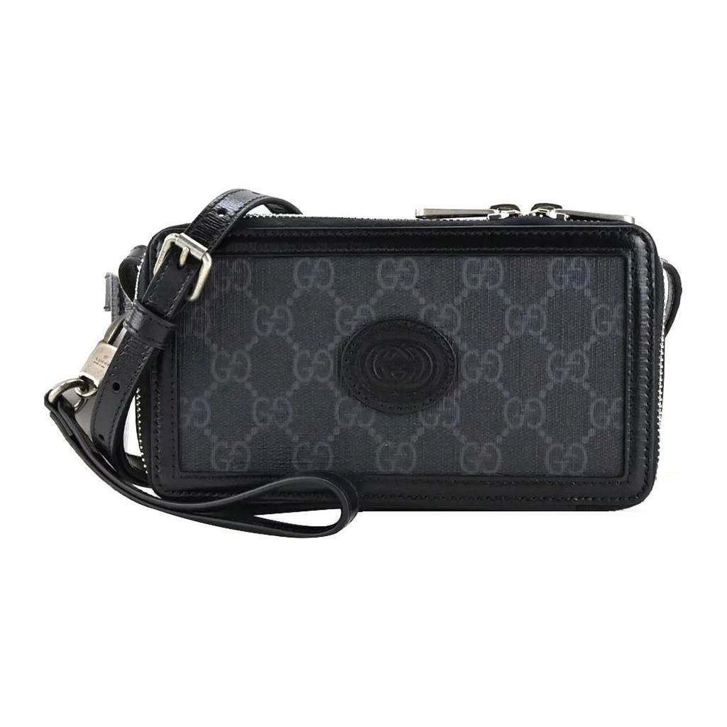 Gucci Сумка для камеры GG Monogram Кожаная отделка Для повседневного ношения 671674-92TCN-1000
