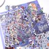 Большие размеры Кавайные 3D Наклейки Серия Небесных Островов Мультяшные Миниатюрные Сцены Наклейки для Игры-Конструктора DIY Подарки на Детский Фестиваль