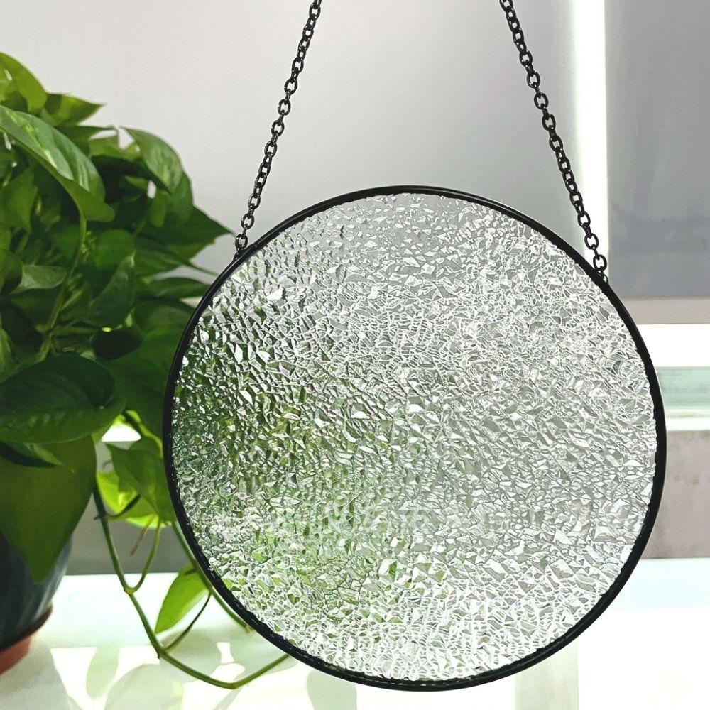 DIY Art Painting Light-Catching Suncatcher Glass Hanging Decor Home Garden Ornament