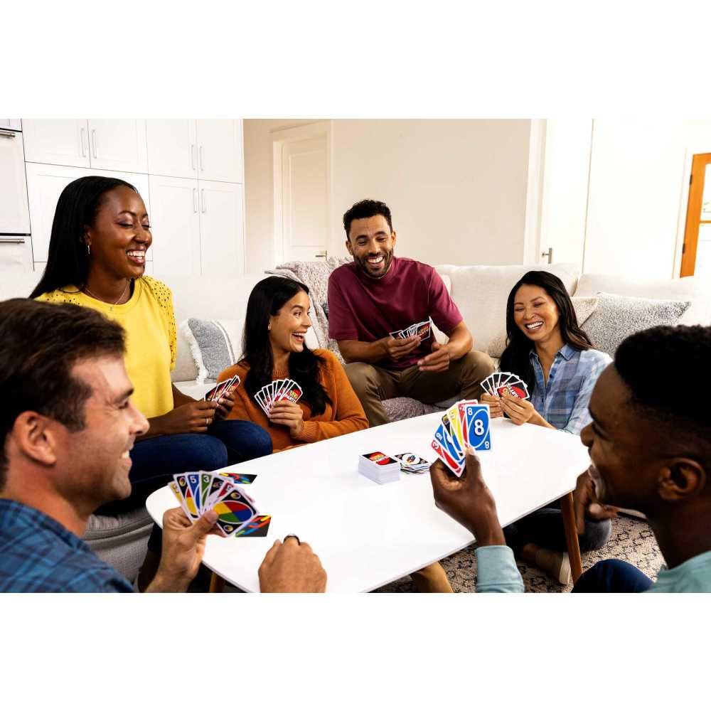 Mattel Game UNO Uno Party [Card Game] [224 Cards for 6-16 Players] [7 Years Old and Up] HMY49