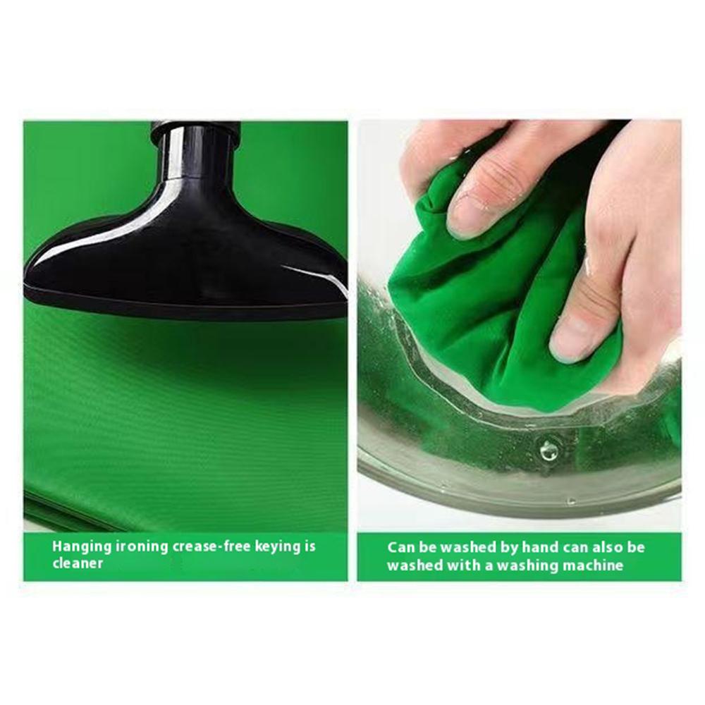 3x6м Зеленый экран для прямой трансляции, фотографии, видеозаписи, фоновая ткань с 4 бесследными гвоздями