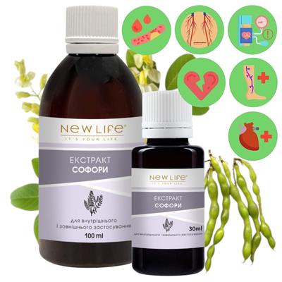 Софоры Экстракт Настойка Травяная Жидкость Добавка Диетическая New Life