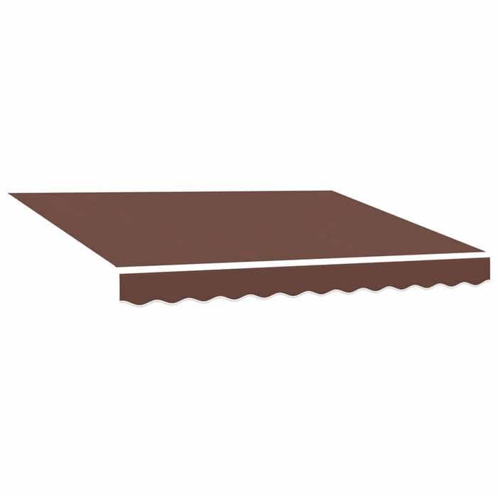 Maison Exclusive - Tissu de remplacement pour auvent marron 300x250 cm polyester