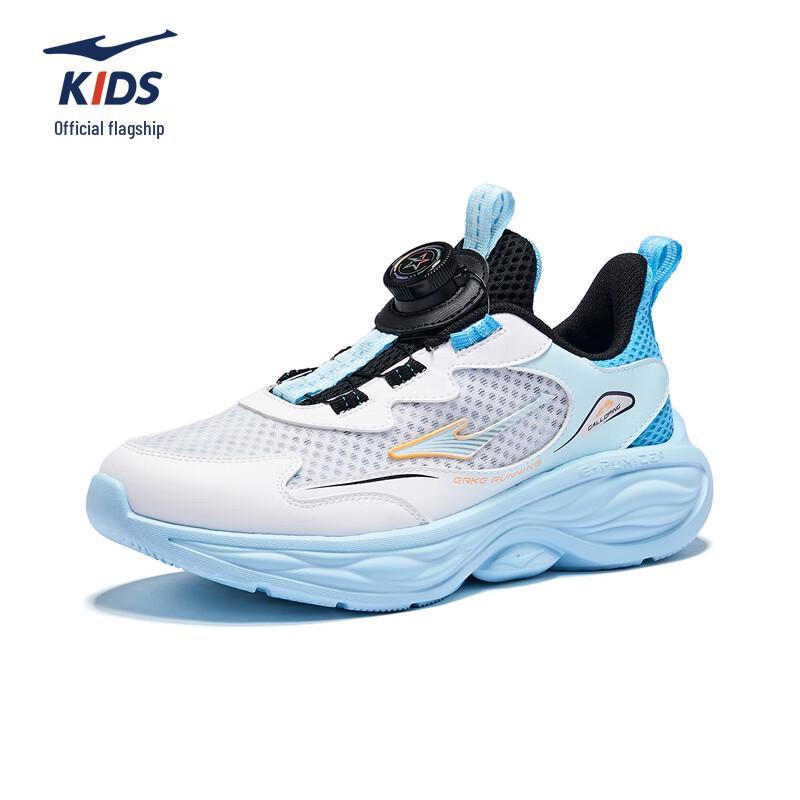 Летние дышащие беговые кроссовки ERKE Kids с вращающейся пряжкой