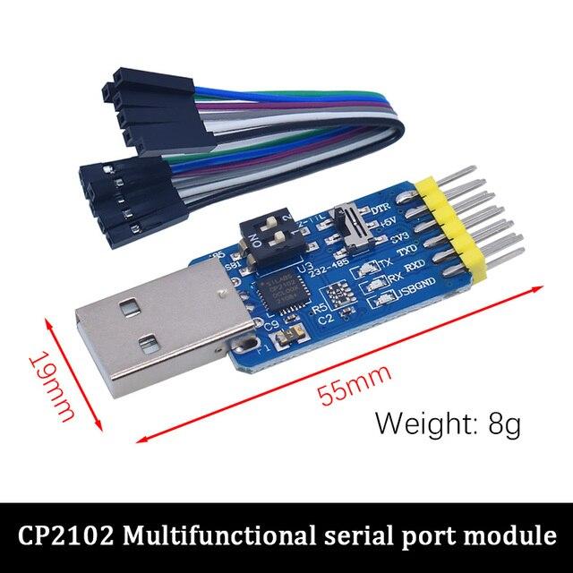 Модуль CH340 с USB на TTL. Обновление CH340G. Загрузите небольшую пластину с проволочной щеткой. Плата микроконтроллера STC. USB на последовательный порт вместо PL2303.