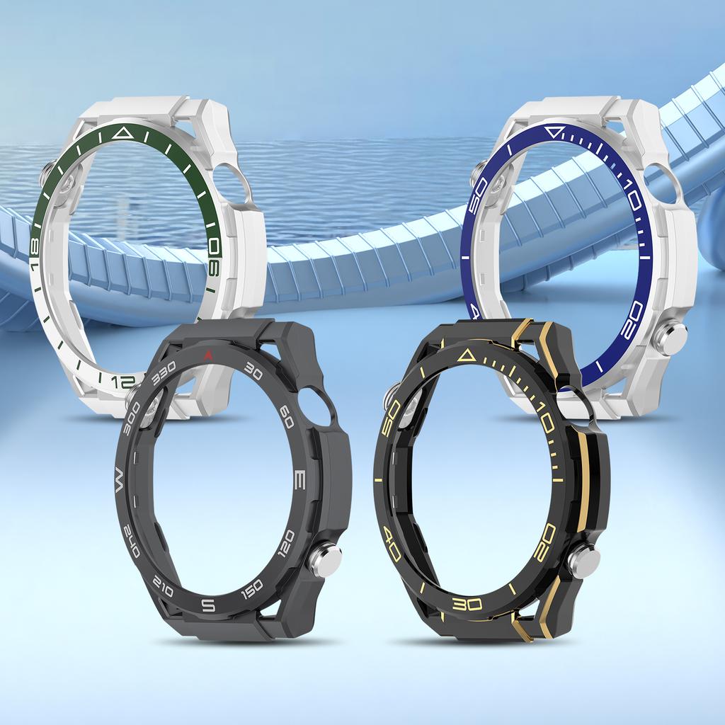 Чехол для корпуса ПК для Huawei Watch GT6 Pro 46 мм Аксессуары Защитная крышка корпуса часов Рамка Вырезанная рамка часов Бампер Чехол-крышка