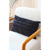 Bohemian Special Design Punch Punch Pattern Rectangular Decorative Cushion Cover Letta Black