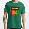 Классическая футболка Oliver Tractors Размер от M до 3XL Сделано в США Унисекс футболка