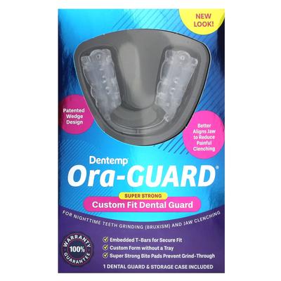 Dentemp, Ora-Guard, индивидуальная зубная капа, 1 зубная капа и футляр для хранения
