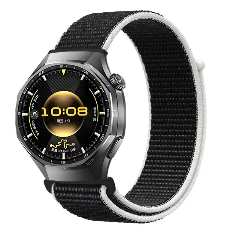 22 мм 20 мм Нейлоновый ремешок для Huawei Watch 5 4 GT6 GT6 Pro GT5-4-3 46 мм Браслет в стиле флага Amazfit Bip 6 Active 2 Balance 2 Correa
