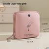 Portable Multi-layer Jewelry Storage Bag PU Small Large Capacity Multi-functional Accessory Lipstick Organizer Bag for Travel