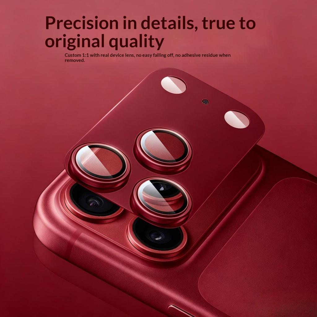НОВЫЙ Чехол-защита объектива из цветного алюминиевого сплава для IPhone 18 17 Pro Max, ударопрочное закаленное стекло 9H, полный защитный чехол для экрана камеры
