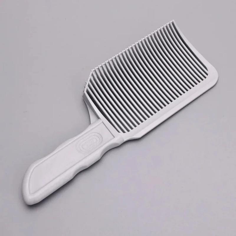 Barber Fade Combs Hair Cutting Tool for Gradient Hairstyle Comb Flat Top Hair Cutting Comb for Men Heat Resistant Fade Brush
