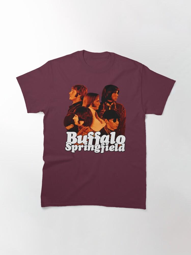 Buffalo springfield Rock Band Red Glow Classic T-Shirt