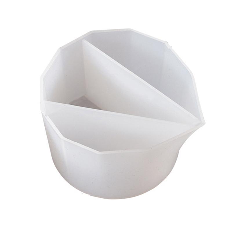 Раздельная чашка для смешивания цветов для заливки краски своими руками, силиконовая форма для капель в форме медведя из жидкости