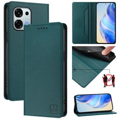 Флип-кейс для OPPO A5 Pro 5G 4G RFID Кожаный кошелек Etui для OPPO A6 GT A5X A3X A40 A60 A80 A18 A38 A58 A78 A79 A98 Магнитная обложка