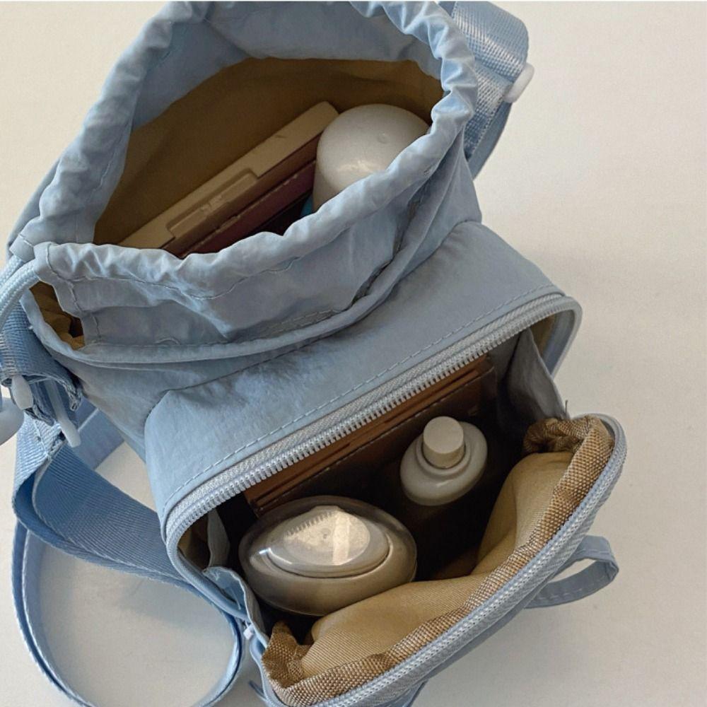 Adjustable Water Bottle Sling Bag Bowknot Crossbody Sports Bottle Bag Gym Bottle Bag Outdoor
