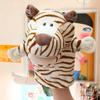 Exquisite Tiger Elephant Parent-child Interaction Role-Play Toy Kids Storytelling Pretend Play Teaching Prop Children Gift Plush Puppet
