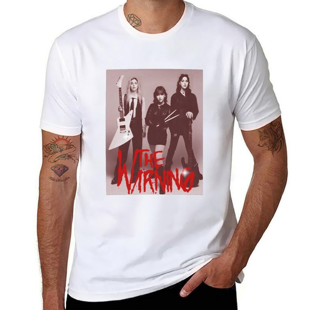 The Warning Band Tshirt Utility Work Short Sleeve Top