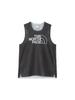 HST Sleeveless Hypervent Crew Tank Asphalt Size S Top, Men's, Gray,