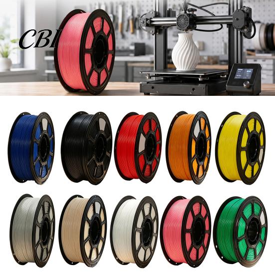 Low Shrinkage Filament 3D Printer PLA+ 1.75mm, 1kg Spool High Toughness Filament, 1.75mm Printing Material Warp Single Color for Models Model