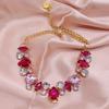 Stainless Steel Pet Necklace Adjustable Dog Collar Luxury Diamond Collar  For Cats