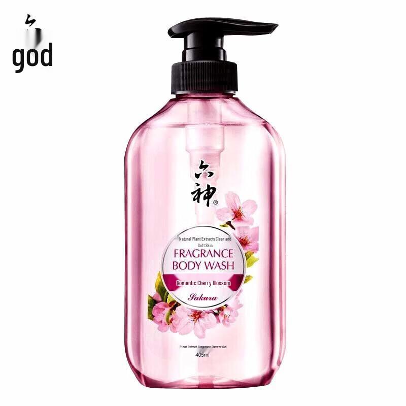 Liu Shen Romantic Cherry Blossom Body Wash 405ml