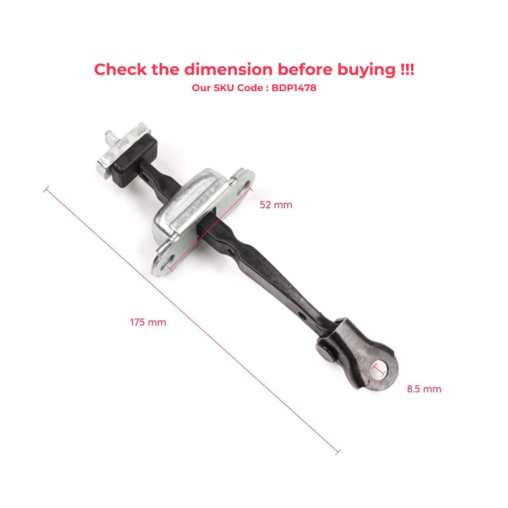EDP1478 Ограничитель открывания передней двери для Honda Civic MK8 VIII 2005-2013 хэтчбек FN FK седан FD FA 72340SNLT01