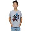 Marvel Boys Captain America Pose T-Shirt
