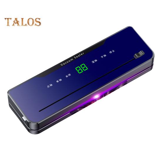 Вакуумный упаковщик с сильной мощностью всасывания, высокоскоростной двигатель, быстрая откачка, водонепроницаемый дизайн с сенсорным экраном, вилка европейского стандарта, автоматическая машина для запечатывания