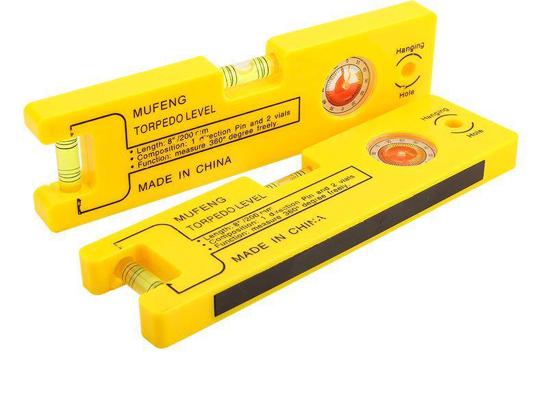 Мини-портативный магнитный уровень - Многофункциональный прецизионный инструмент для измерения углов и декораций